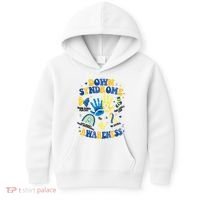 World Down Syndrome Day 321 Awareness Support Kids Hoodie thumb 0