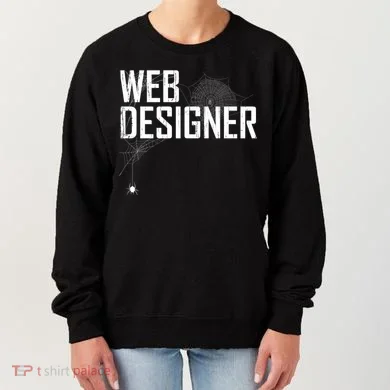 Web Designer Spider Web Women's Sweatshirt