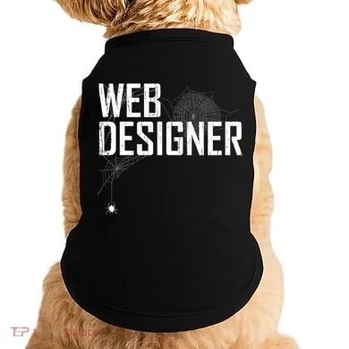 Web Designer Spider Web Doggie Tank