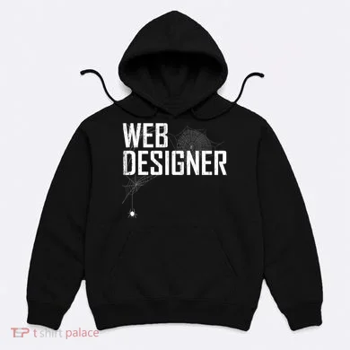 Web Designer Spider Web Hoodie