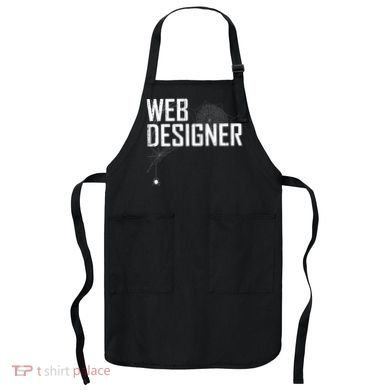 Web Designer Spider Web Apron