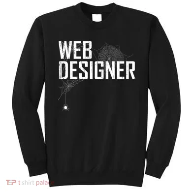 Web Designer Spider Web Sweatshirt