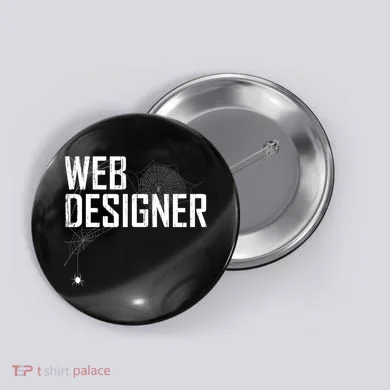Web Designer Spider Web Button