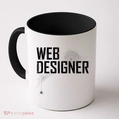 Web Designer Spider Web Coffee Mug