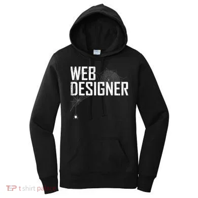 Web Designer Spider Web Women's Hoodie