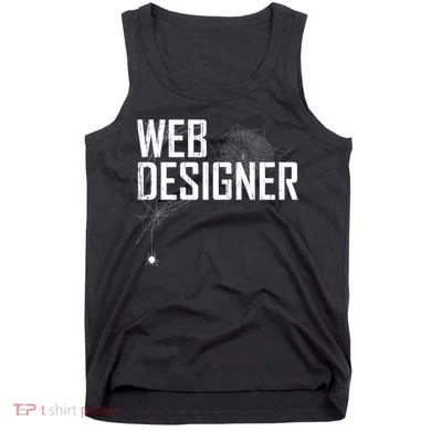 Web Designer Spider Web Tank Top