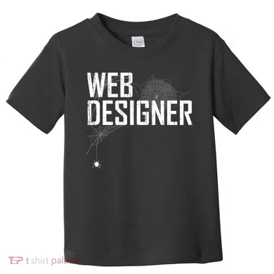 Web Designer Spider Web Toddler T-Shirt
