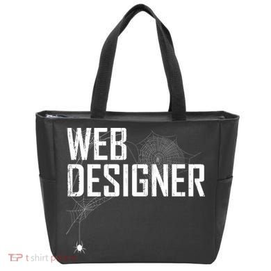 Web Designer Spider Web Tote Bag