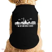Washington DC Skyline Doggie Tank thumb 0