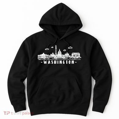 Washington DC Skyline Hoodie
