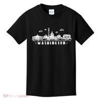 Washington DC Skyline Kids T-Shirt thumb 0