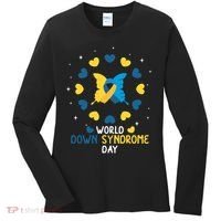 World Down Syndrome Day Awareness Women's Long Sleeve Shirt thumb 0