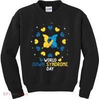 World Down Syndrome Day Awareness Kids Sweatshirt thumb 0