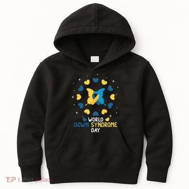 World Down Syndrome Day Awareness Kids Hoodie
