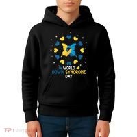 World Down Syndrome Day Awareness Kids Hoodie thumb 4
