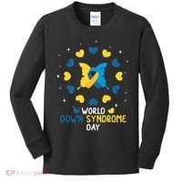 World Down Syndrome Day Awareness Kids Long Sleeve Shirt thumb 0