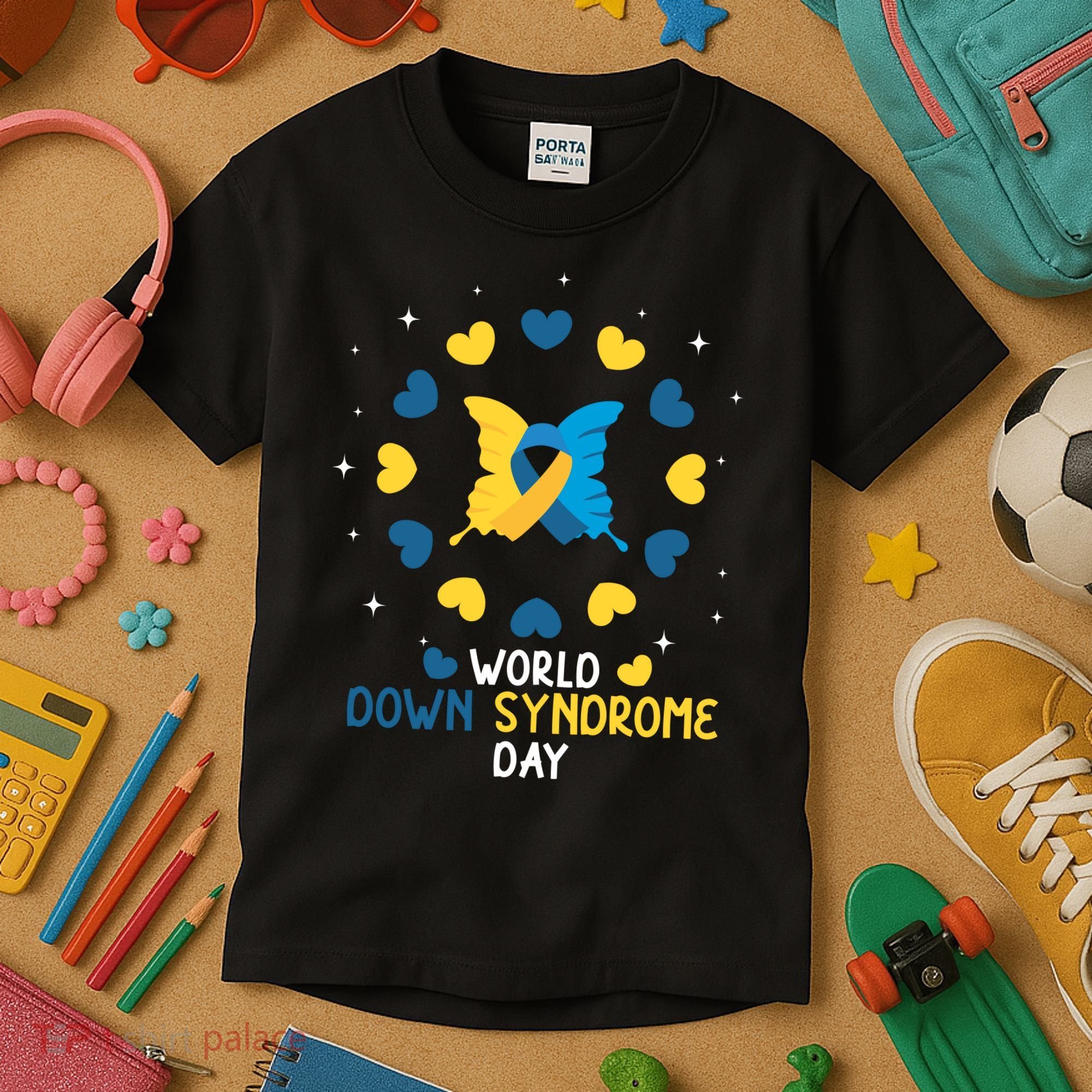 World Down Syndrome Day Awareness Kids T-Shirt