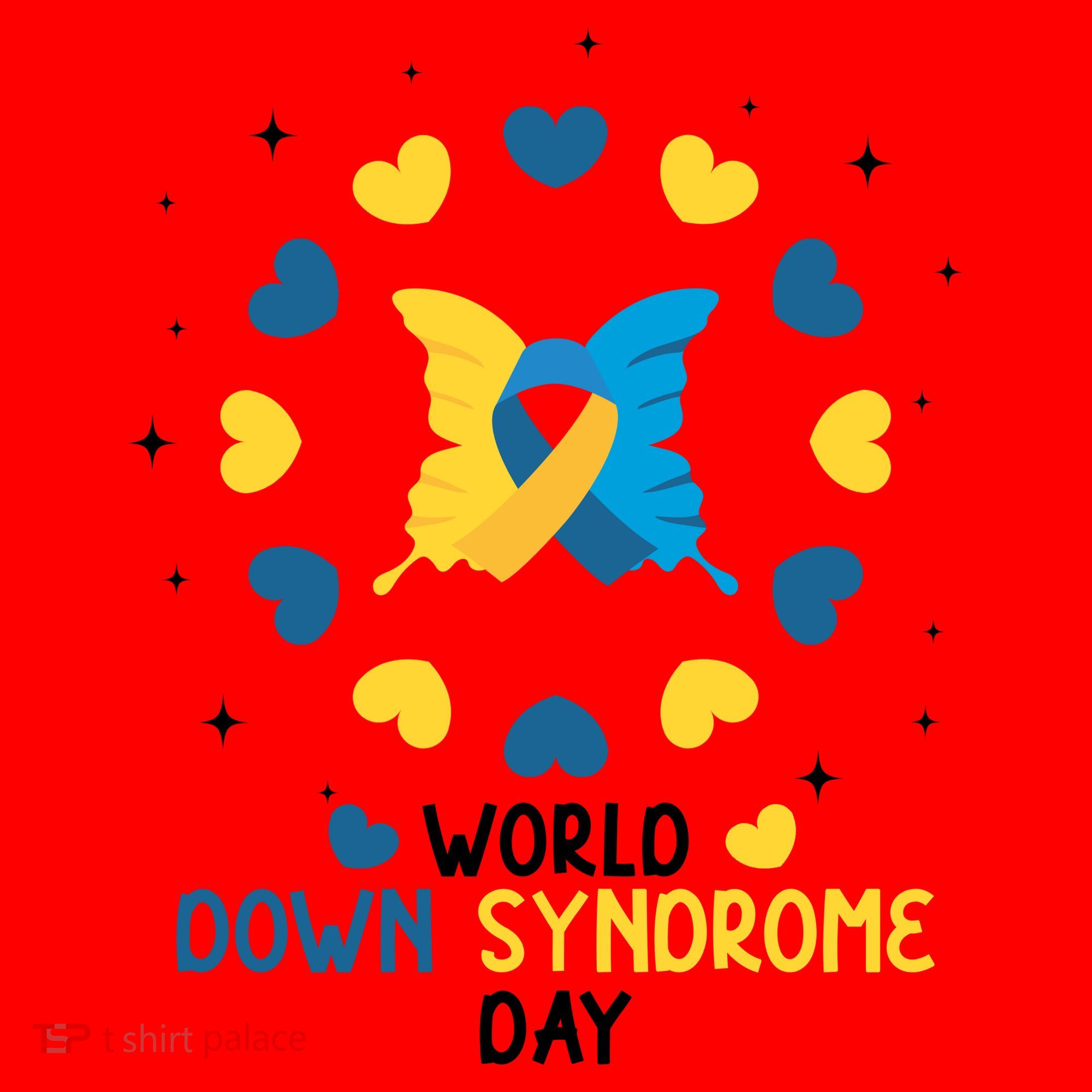 World Down Syndrome Day Awareness Santa Hat