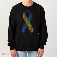 World Down Syndrome Day Awareness Ribbons Women's Sweatshirt thumb 0