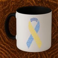 World Down Syndrome Day Awareness Ribbons Coffee Mug thumb 2