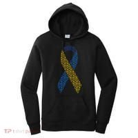 World Down Syndrome Day Awareness Ribbons Women's Hoodie thumb 0