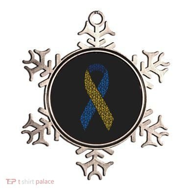 World Down Syndrome Day Awareness Ribbons Ornament