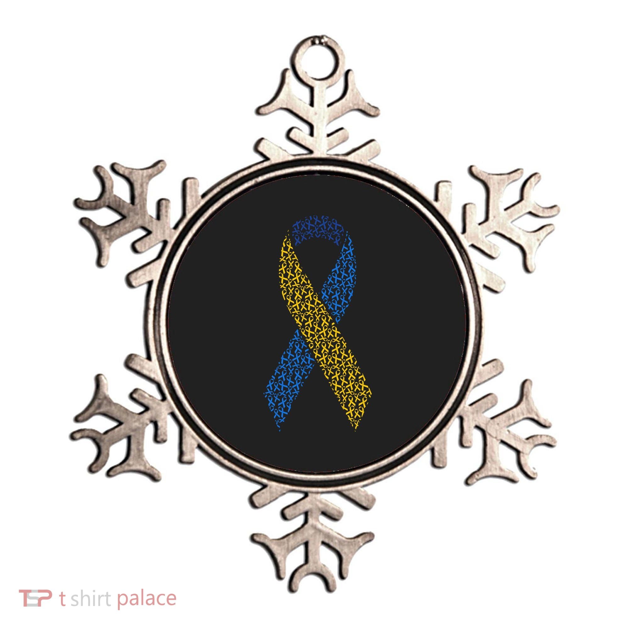 World Down Syndrome Day Awareness Ribbons Ornament