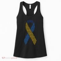 World Down Syndrome Day Awareness Ribbons Women's Tank Top thumb 0