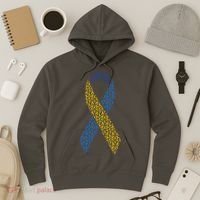 World Down Syndrome Day Awareness Ribbons Hoodie thumb 3