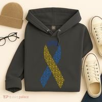 World Down Syndrome Day Awareness Ribbons Hoodie thumb 4