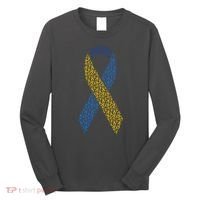 World Down Syndrome Day Awareness Ribbons Long Sleeve Shirt thumb 0