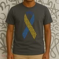 World Down Syndrome Day Awareness Ribbons T-Shirt thumb 3