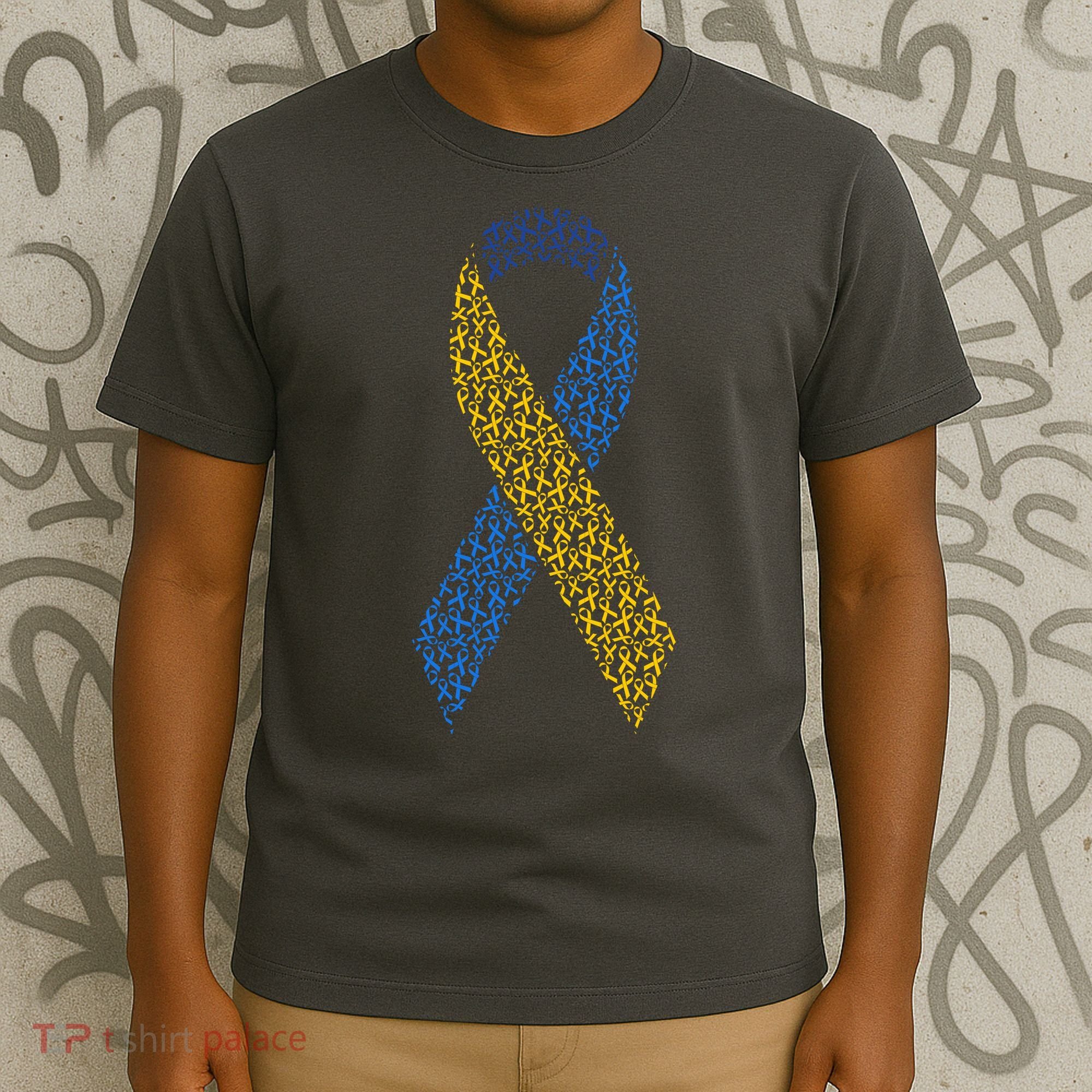 World Down Syndrome Day Awareness Ribbons T-Shirt