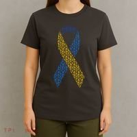 World Down Syndrome Day Awareness Ribbons T-Shirt thumb 4