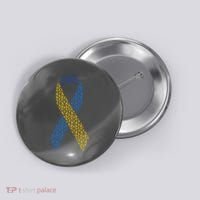 World Down Syndrome Day Awareness Ribbons Button thumb 0