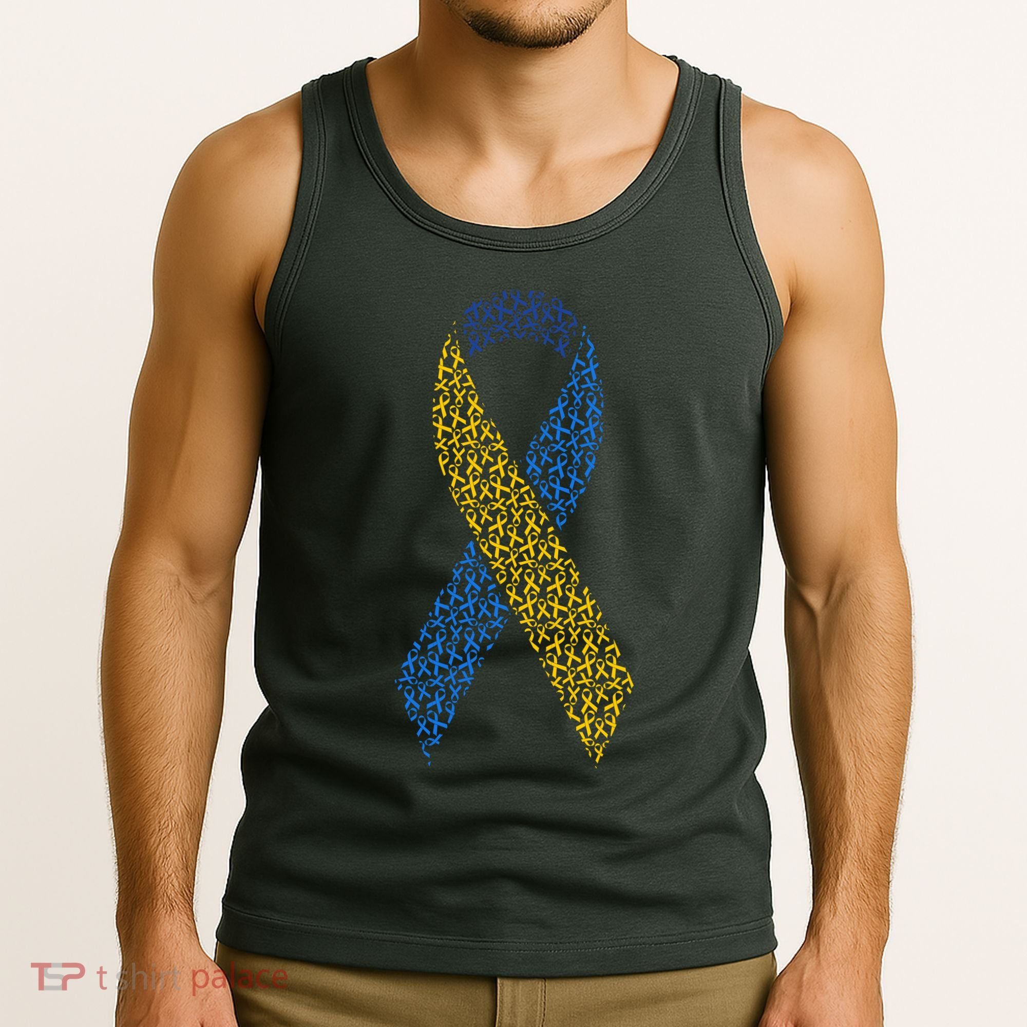 World Down Syndrome Day Awareness Ribbons Tank Top