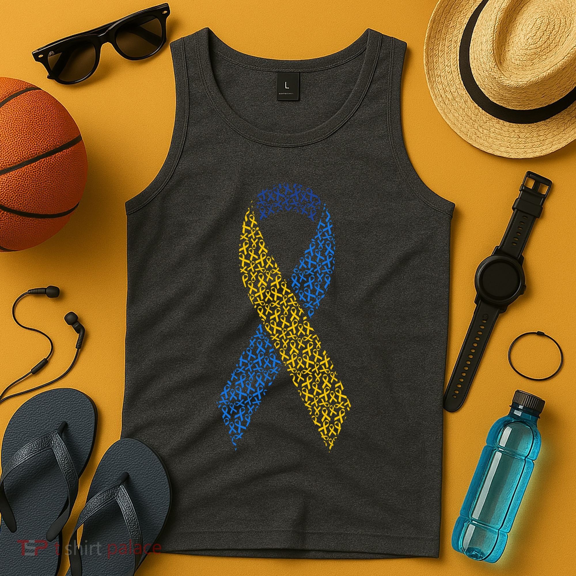 World Down Syndrome Day Awareness Ribbons Tank Top