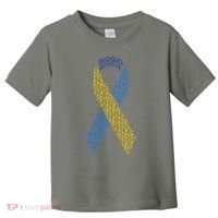 World Down Syndrome Day Awareness Ribbons Toddler T-Shirt thumb 0