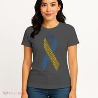World Down Syndrome Day Awareness Ribbons Women's T-Shirt thumb 4