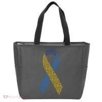 World Down Syndrome Day Awareness Ribbons Tote Bag thumb 0