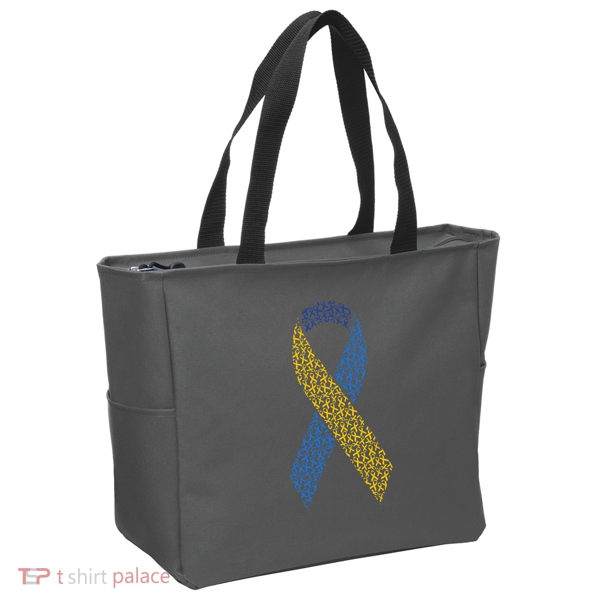 World Down Syndrome Day Awareness Ribbons Tote Bag