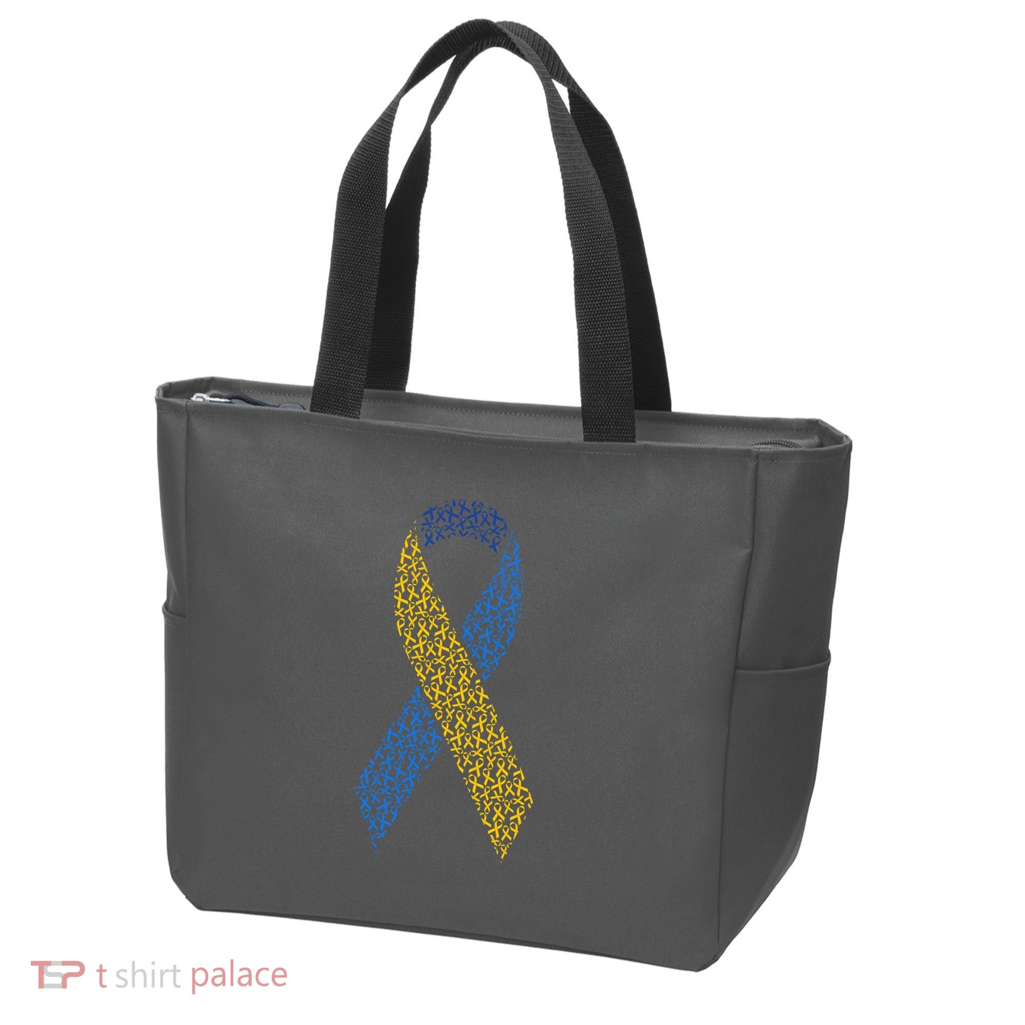 World Down Syndrome Day Awareness Ribbons Tote Bag