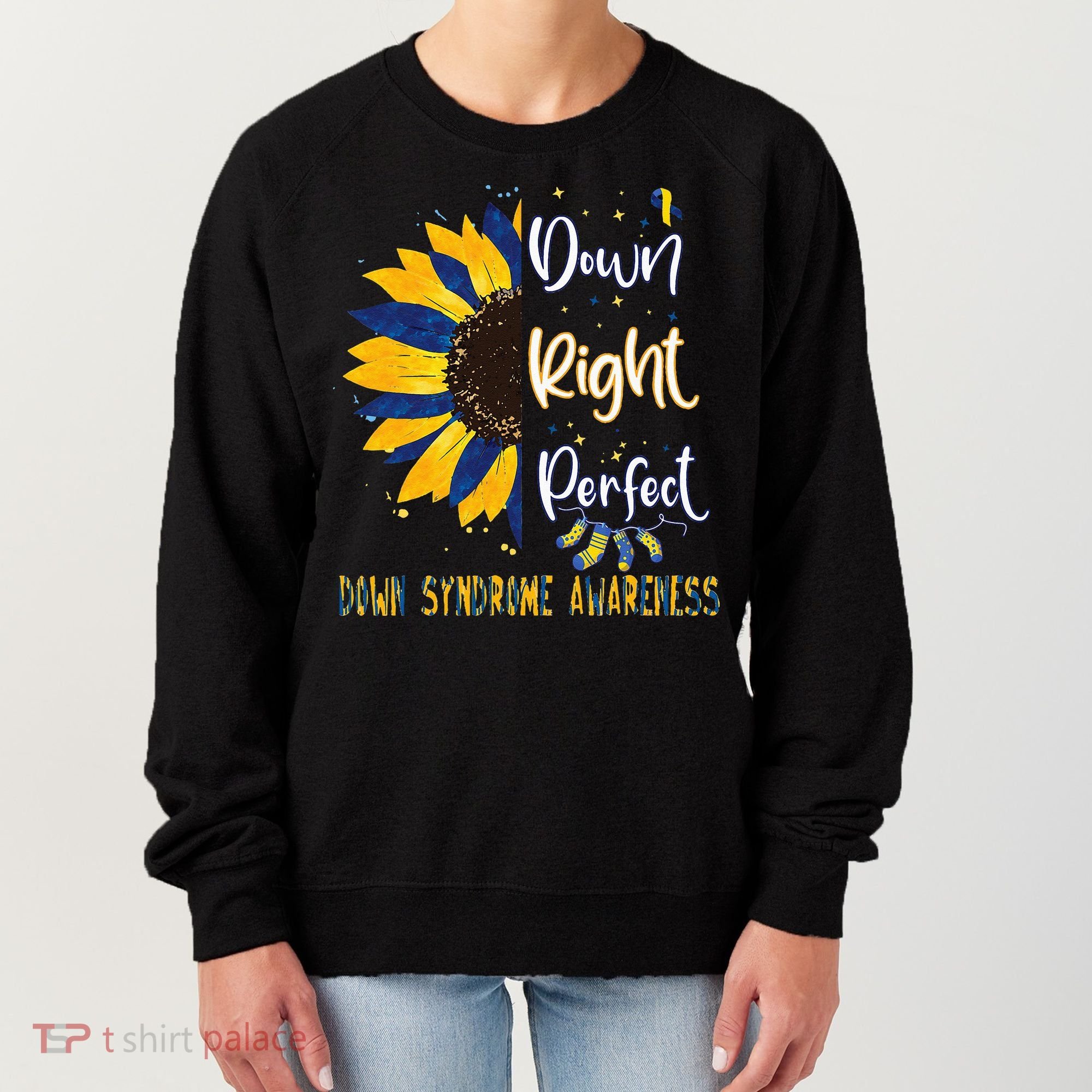 World Down Syndrome Day Awareness Socks 21 March Women's Sweatshirt