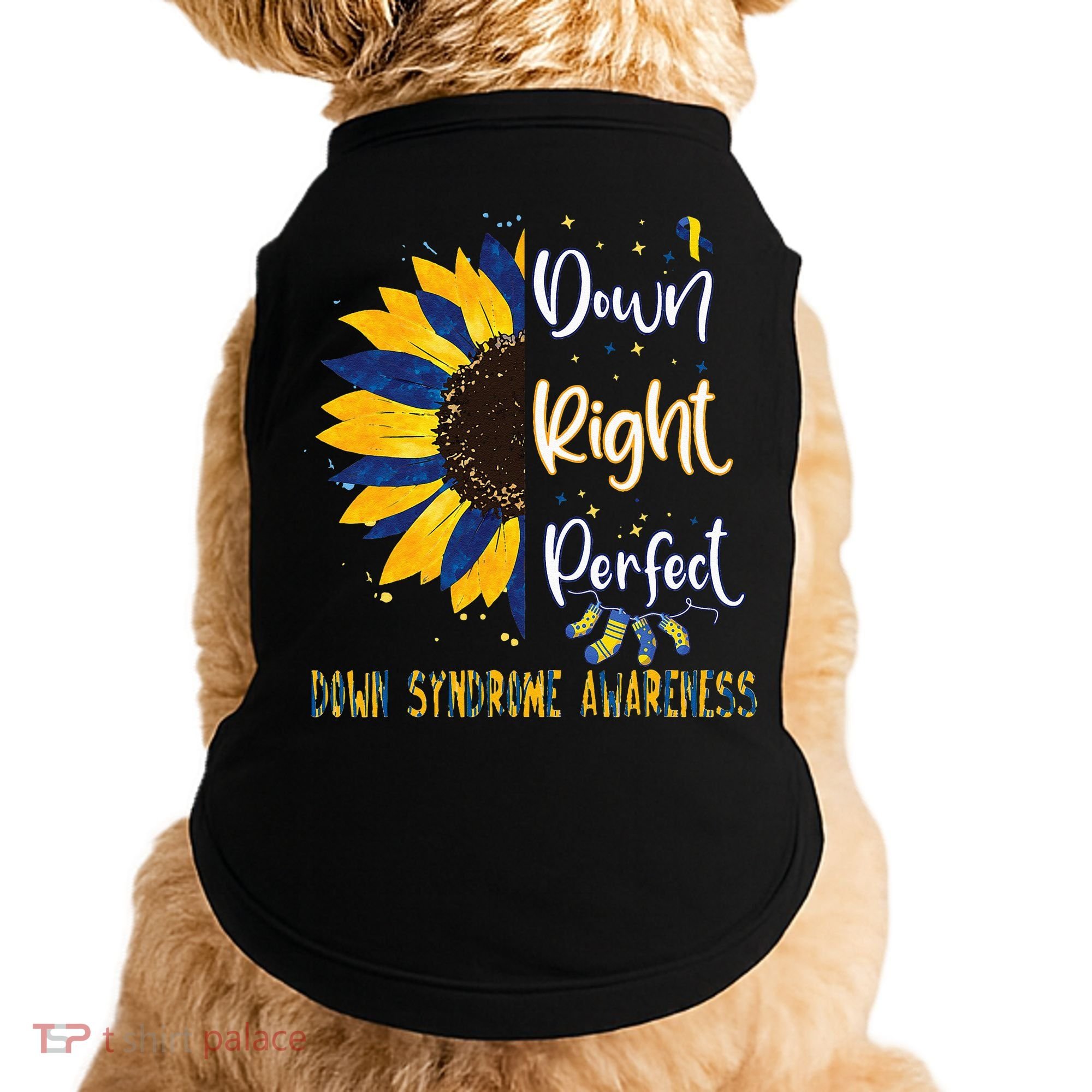 World Down Syndrome Day Awareness Socks 21 March Doggie Tank