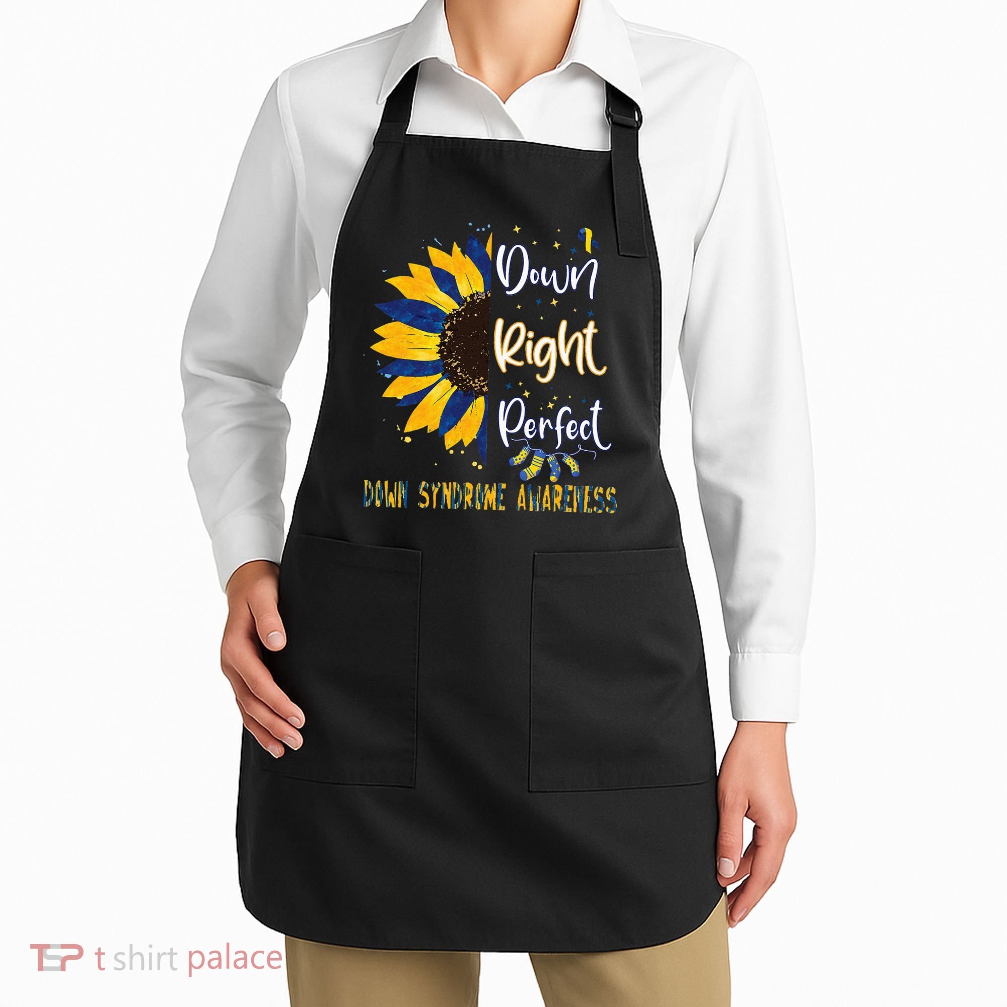 World Down Syndrome Day Awareness Socks 21 March Apron