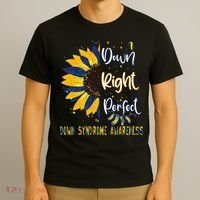World Down Syndrome Day Awareness Socks 21 March T-Shirt thumb 3