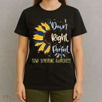 World Down Syndrome Day Awareness Socks 21 March T-Shirt thumb 4