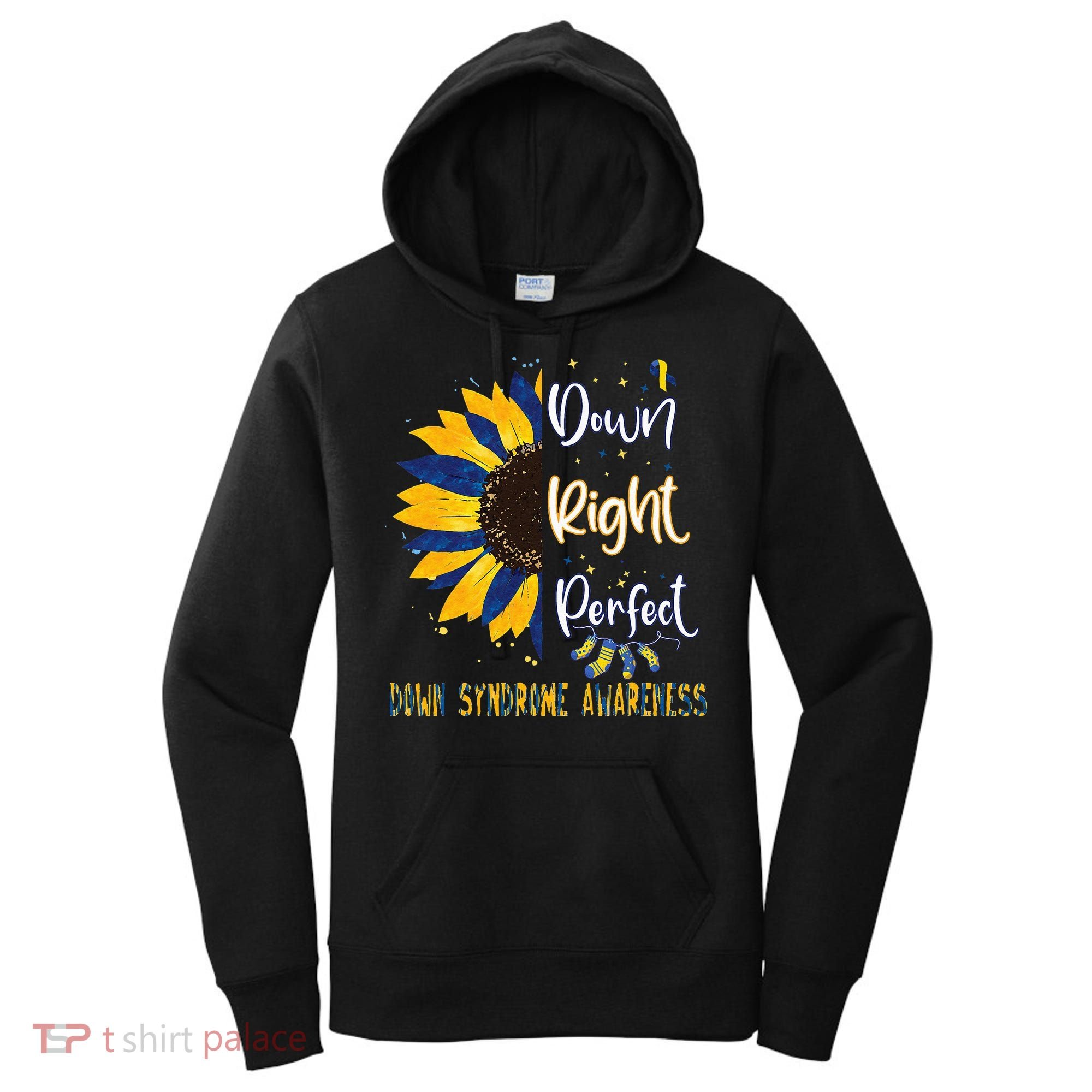 World Down Syndrome Day Awareness Socks 21 March Women's Hoodie