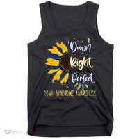 World Down Syndrome Day Awareness Socks 21 March Tank Top thumb 0