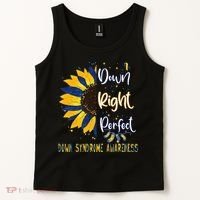 World Down Syndrome Day Awareness Socks 21 March Tank Top thumb 2